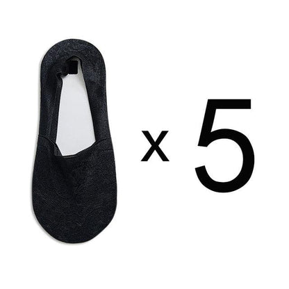 5 Pairs Fashion Women Girls Summer Socks 7 Color Style Lace Flower Short Sock Antiskid Invisible Ankle Socks For Women