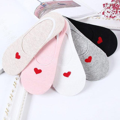 5 Pairs/Lot Cute Harajuku Animal Women Socks Set Funny Spring Cat Dog Rabbit Panda Low Cut Short Sock Happy