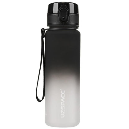 500/1000ml Sport Water Bottle BPA Free With Bounce Lid Time Marker Leak-proof Frosted Plastic Cup for Outdoor Fitness Gym  Motivational Sports Water Bottle with Time Marker Leakproof Drinking Bottle for Fitness Gym Outdoor Cycling Running Hiking