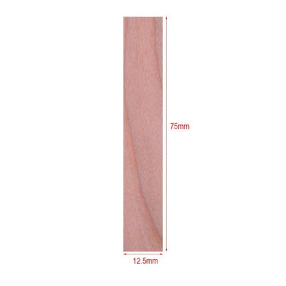50Pcs Candle Wood Wick for Candles Smokeless Wooden Wicks for Candle Making Crackling Wood Wick for DIY Candles Soy or Palm Wax Form for Candle Making Supplies Wood Wicks