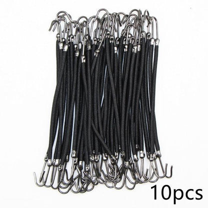 5/10pcs Ponytail Rubber Elastic Hook Hair Bands For Women Gum Hooks Hair Accessories Hair Ties Styling Tools Holder Bungee Bands Gorgeous Hair Accessories For Women