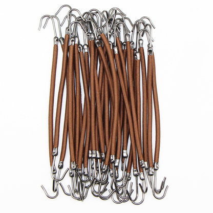 5/10pcs Ponytail Rubber Elastic Hook Hair Bands For Women Gum Hooks Hair Accessories Hair Ties Styling Tools Holder Bungee Bands Gorgeous Hair Accessories For Women