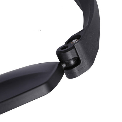 Bicycle Rear View Mirror Bike Cycling Clear Wide Range Back Sight Reflector Adjustable Left Right Mirror Accessories New Bike Mirror Blast resistant Adjustable Bike Rearview Mirror With Large Lens Bicycle Mirrors For Handlebars
