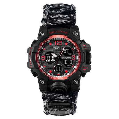 Survival Men Sports Watch With Outdoor Compass In Top Luxury Brand G Style Military Digital Watches Waterproof 50M relogio masculino