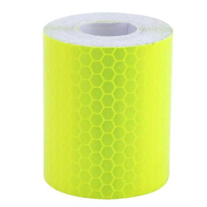 5cm*100cm Car Reflective Tape Safety Warning Car Decoration Waterproof White Silver Red Reflective Tape Sticker Reflector Protective Tape Strip Film Auto Motorcycle Sticker Reflective Tape for Trailer Car Truck Reflectors