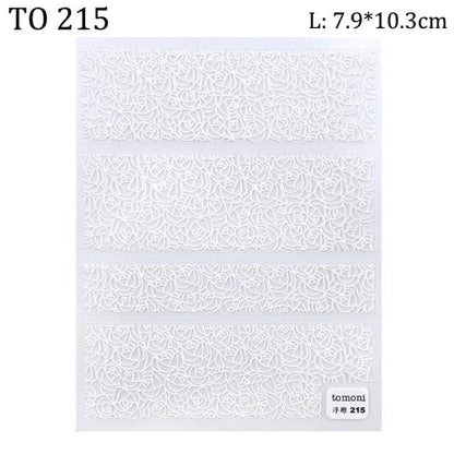 5D Sweater Nail Sticker Acrylic Engraved Winter Charm Designs Beauty Cloth Christmas Patterns Nails Art Decoration Tools  Nail Art Stickers Decor Tip Transfer Nail Decals Sticker For Pretty Girl Self-Adhesive Nail Decals Designer Nail Stickers