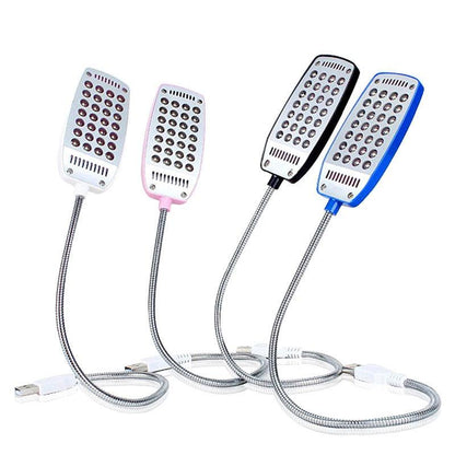 5V USB power LED Desk lamp Flexible study Reading Book lights Eye Protect Table lamp With Clip For Home Decorative Table Lamp Cute Study Lamps for Bedroom Décor