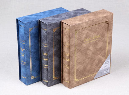 6 Inch Photo Album Holder 6 Inch Boxed Wedding Album Family Record DIY Photo Albums Birthday Gift Family Scrapbook Albums Family Anniversary Gift For Couple