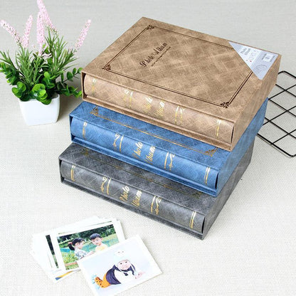 6 Inch Photo Album Holder 6 Inch Boxed Wedding Album Family Record DIY Photo Albums Birthday Gift Family Scrapbook Albums Family Anniversary Gift For Couple