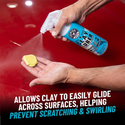 Chemical Guys, Complete Clay Bar Kit, Paint Restoration System for Cars | Clay bar and lubricant lift bonded grime, overspray and fallout, prepping smooth paint for wax, sealant or coating