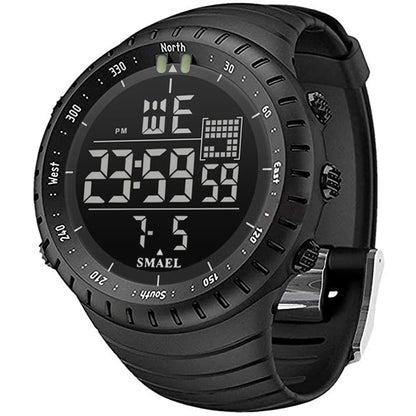 L LAVAREDO Mens Digital Watch Sports Military Watches Waterproof Outdoor Chronograph Wrist Watches for Men with LED Back Ligh/Alarm/Date