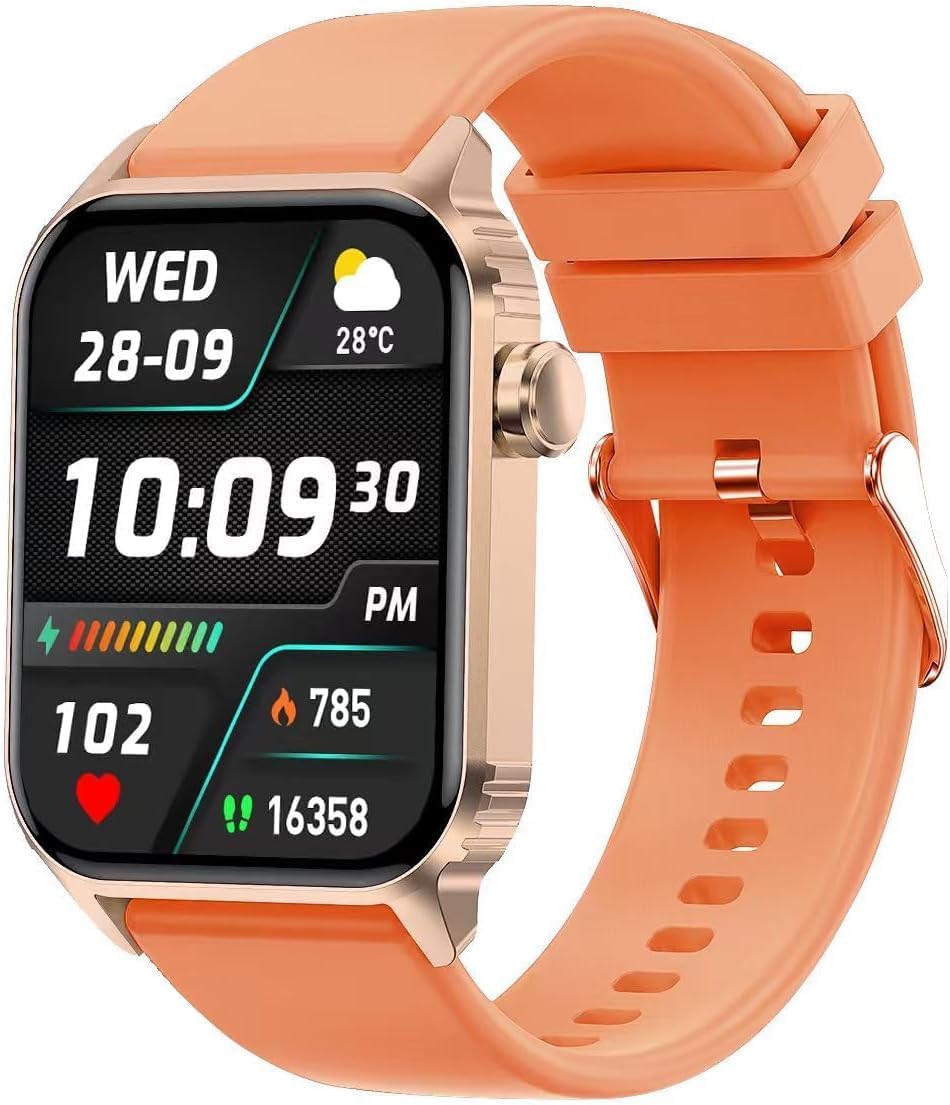 Smart Watch for Men, 120+ Sports Modes Smartwatch with 1.83" HD Touchsreen, Sleep Monitor, IP67 Waterproof, Bluetooth Call & Music Control Fitness Watch for iPhone/Android Black