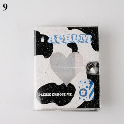 64 Pockets 3 Inches Photo Album Card Holder Receipt Storage Hollow Love Heart Photo Holder Business Card Bag Kpop Photocard Holder Book Polaroid Book Album Gifts For Valentines Day