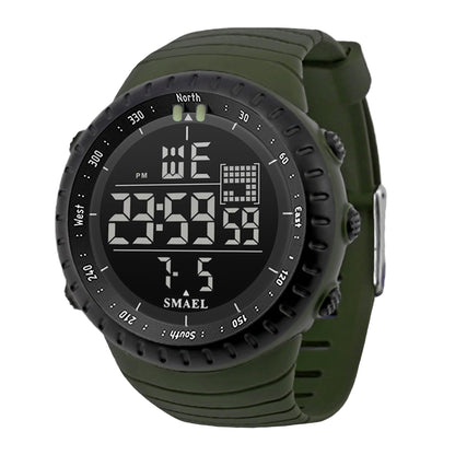 L LAVAREDO Mens Digital Watch Sports Military Watches Waterproof Outdoor Chronograph Wrist Watches for Men with LED Back Ligh/Alarm/Date
