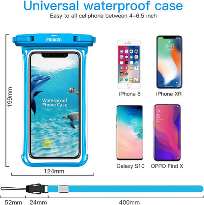 Modern Waterproof Case For Phone Full View Universal Soft Phone Cover For iPhone Water Proof Bag Waterproof Phone Case With Lanyard for iPhone Waterproof Bag