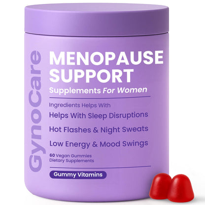 Perimenopause Supplements Women | Premenopausal Gummy Vitamins | Relief for Hormonal Balance & Mood Swings | Supports Menstrual Cycle Regulation | 60 Vegan Gummies
