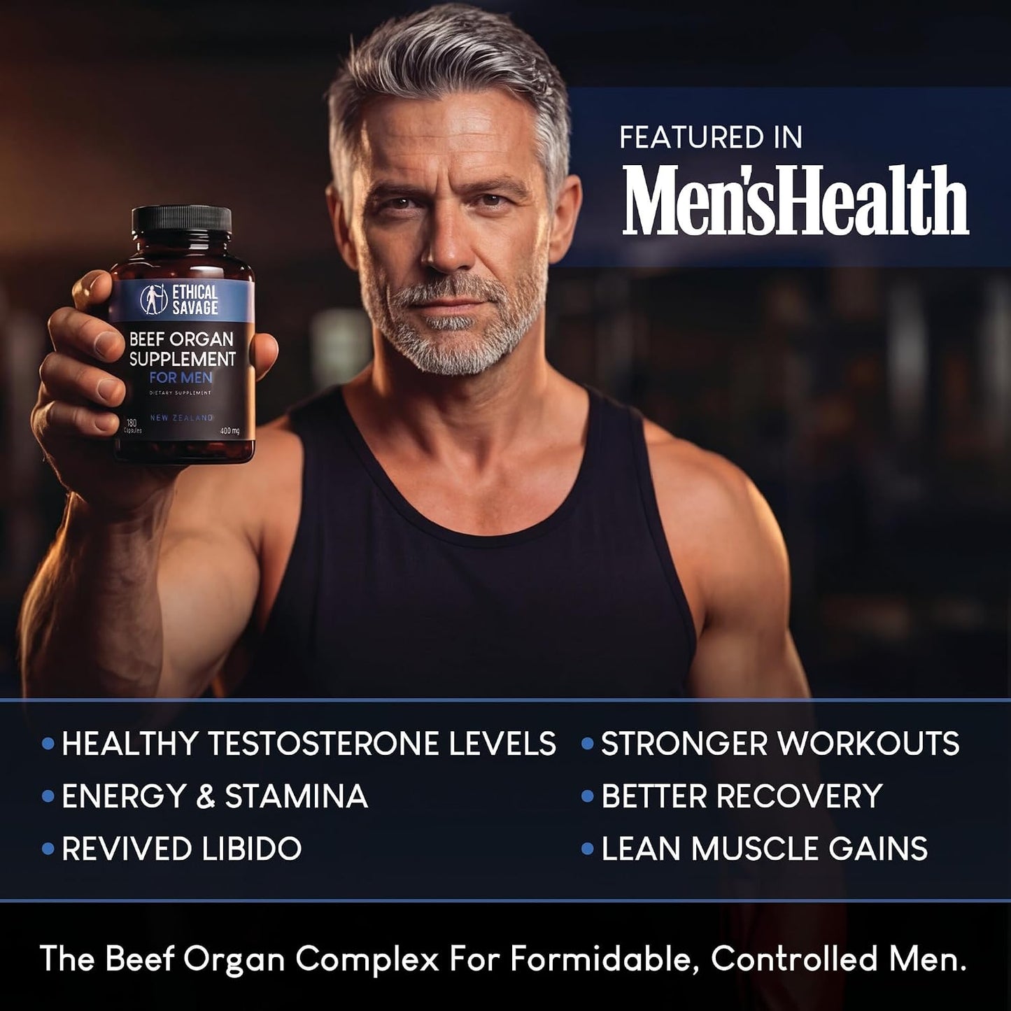 Beef Organ Supplement for Women | Supports Hormone Balance | Ovary, Uterus & Reproductive Nourishment + Liver, Kidney & Heart for Cycle Harmony, Mood Ease & Feminine Energy | 90 Day Supply