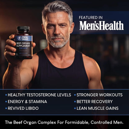 Beef Organ Supplement for Women | Supports Hormone Balance | Ovary, Uterus & Reproductive Nourishment + Liver, Kidney & Heart for Cycle Harmony, Mood Ease & Feminine Energy | 90 Day Supply