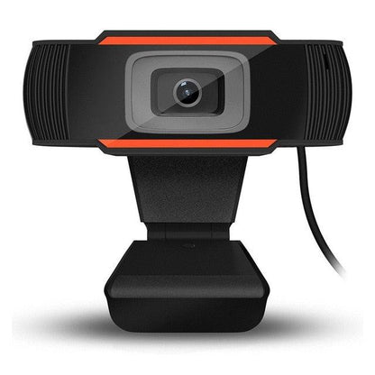 720p HD Webcam with Mic Rotatable PC Desktop Web Camera Cam Mini Computer WebCamera Cam Video Recording Work Video Calling and Recording For Camera Desktop OR Laptop Gaming Conferencing & Working