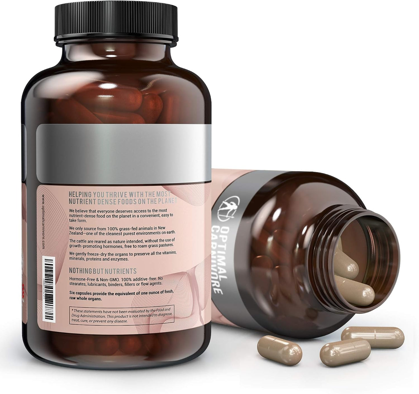 Beef Organ Supplement for Women | Supports Hormone Balance | Ovary, Uterus & Reproductive Nourishment + Liver, Kidney & Heart for Cycle Harmony, Mood Ease & Feminine Energy | 90 Day Supply