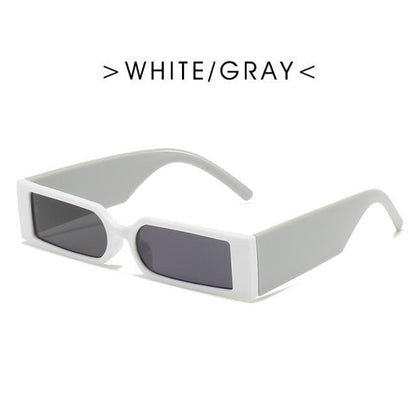 90’s Fashion Narrow Rectangular Vintage Style Sunglasses For Women & Men New Retro Style Sun Glasses For Women New Eyeglasses In Different Shades Eyewear