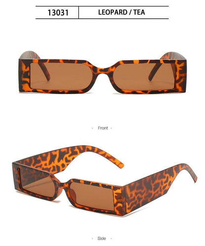 90’s Fashion Narrow Rectangular Vintage Style Sunglasses For Women & Men New Retro Style Sun Glasses For Women New Eyeglasses In Different Shades Eyewear
