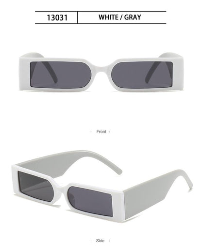 90’s Fashion Narrow Rectangular Vintage Style Sunglasses For Women & Men New Retro Style Sun Glasses For Women New Eyeglasses In Different Shades Eyewear