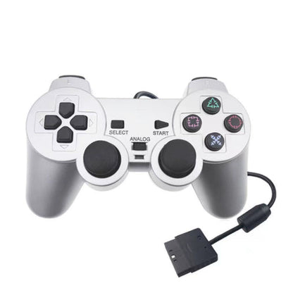 Transparent Eye Catching Wireless Dual Shock Bluetooth Joystick Gamepad Console Controller Compatible With PC Laptop