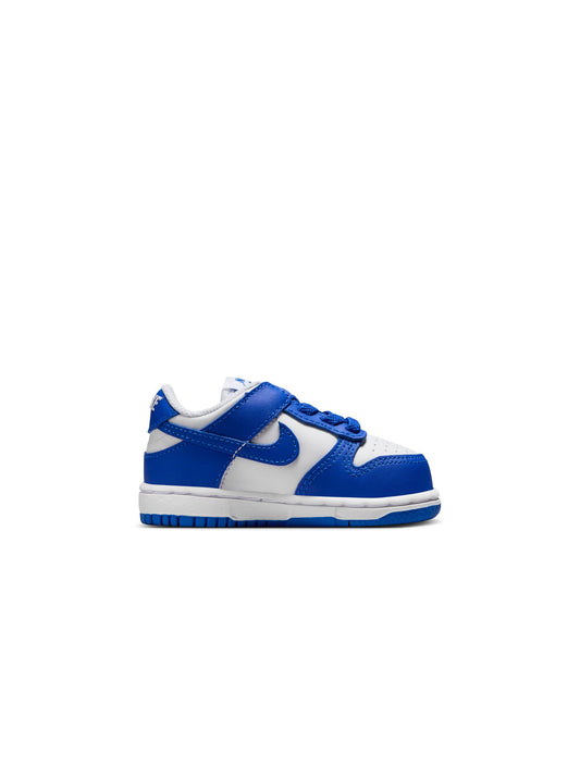 Nike (TD) Dunk Low - White/Hyper Royal