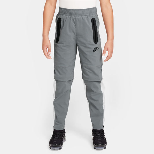Nike Big Kids Tech Woven Pants - Smoke Grey