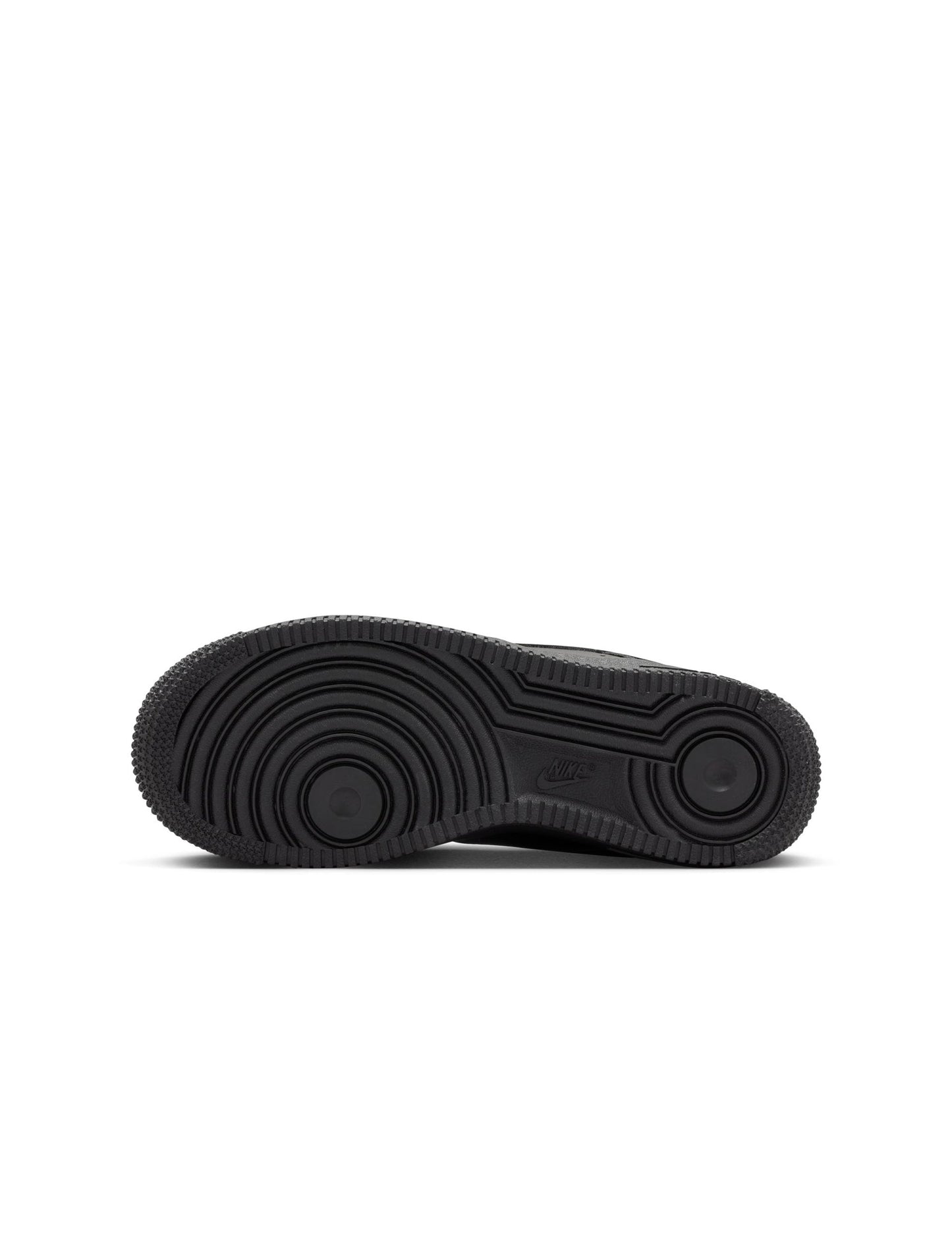 Nike Big Kids Air Force 1 - Black/Light Smoke Grey
