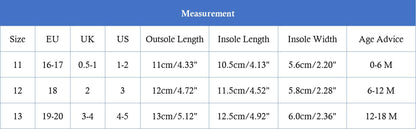 Fashion Soft Sole Hook Loop Pre Walker Sneakers Unisex Baby Boy Girl Leather Sports Non-slip Walker Shoes
