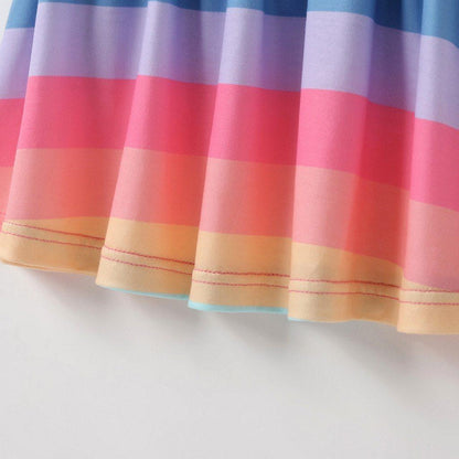 Princess Clothing for Kids Rainbow Baby Dresses Cotton Party Girl Dress For Girls For all Occasions