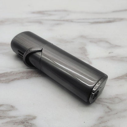 NEW Modern Luxury Grinding Wheel Three Torch Turbo Lighters For Cigarettes Accessories Cigar Smoking Lighters New Metal Design