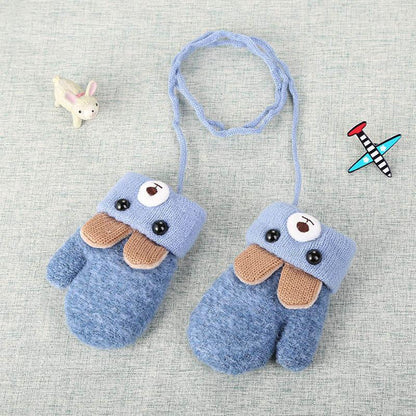 New Fashion Children Winter Caps For Baby Kids Girl Solid Knitted Thick And Modern Caps