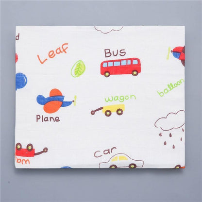 Muslin Cotton Diaper Baby Blankets Newborn Swaddle Blanket Infant Multi Purpose Bath Towel