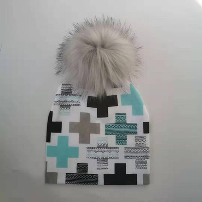 Fashion Newborn Baby Children Hat Cap  Pompom Infant Toddler Comfortable Hats Beanies For Kids Boys And Girls