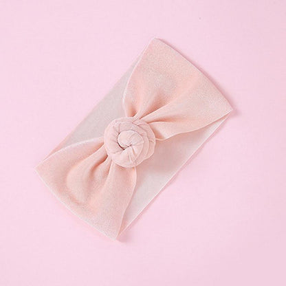 Baby Headband Big Bowknot Baby Girl Bright Colors Headband For Newborn Bow Hair Band Children Head Wrap Hair Accessories