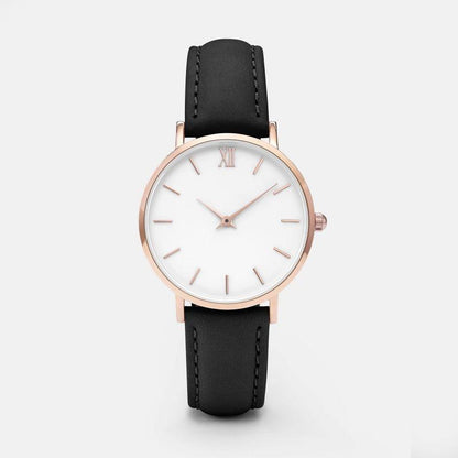 New STEVVEX Fashion Simple Women Watches Woman Ladies Casual Leather Quartz Watch For Women and Girls