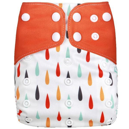 1Pcs Reusable Cloth Diaper Adjustable Baby Nappies Washable Nappy Durable Baby Diaper