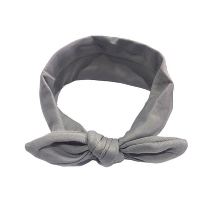 Baby Solid Bowknot Hairband Cute Soft Head Elastic Headband Princess Cute Headband Headwear Hair Accessories For Girls