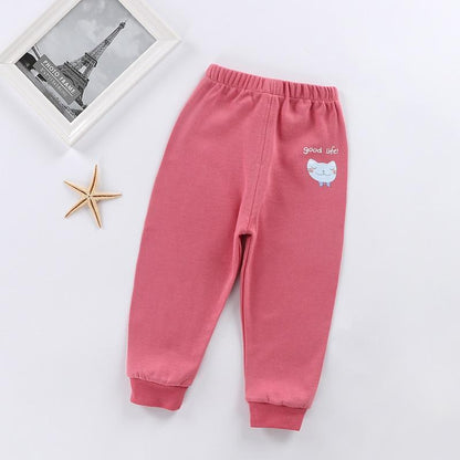 Baby Winter Pants Trousers For Girl Boy Clothing Kids Pants Solid Color Clothing Cotton Pant