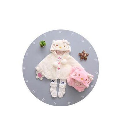 Baby Toddler Clothes Cute Fleece Fur Winter Warm Coat / Jacket for Kids Outerwear