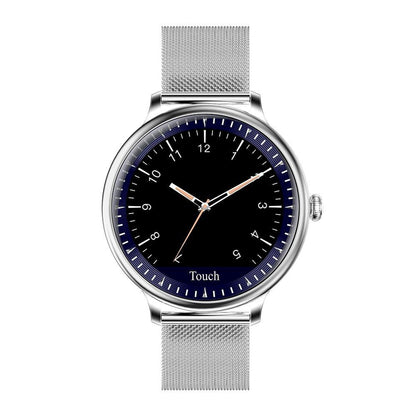 Luxury Modern Stylish Women Smart Watch With Round Screen Smartwatch For Girl Woman and Ladies With Heart Rate Monitor Compatible For Android and IOS Sistems
