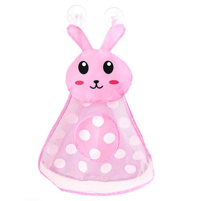 Baby Shower Bath Toys Little Duck Little Frog Baby Kids Toy Storage Mesh With Strong Suction Cups Toy Bag Net Bathroom Organizer
