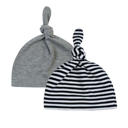 Baby Set 2PCS Caps Hat Spring Autumn 100% Cotton Newborns Children Baby Caps Baby Hats For Girls and Boys Caps for Sleeping