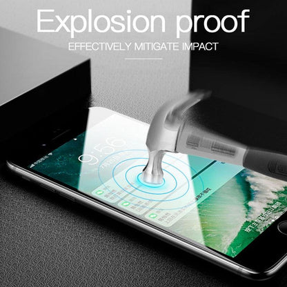 Curved Edge Tempered Glass For iPhone 12 11 Pro Xr X Xs Max Screen Protector For iPhone 6 6s 7 8 Plus SE 2020 Protective Film  Real Premium Tempered Glass Film Screen Protector for Iphone