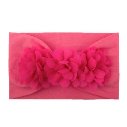 Lace Flower Baby Headbands For Girls Elastic Head Wraps Head Band Hair Accessories Bow For Girls Kids