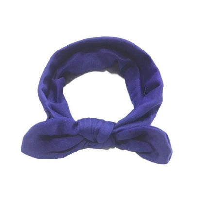 Baby Solid Bowknot Hairband Cute Soft Head Elastic Headband Princess Cute Headband Headwear Hair Accessories For Girls