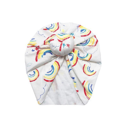 Infant Baby Headbands Solid Cotton Knot Turban Headband For Girls  Beanie Hat Headwear For Girls